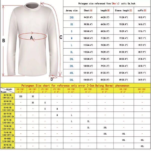 Pro Fishing Jersey Mens Long Sleeves Outdoor Breathable Polyester Cycling Shirt
